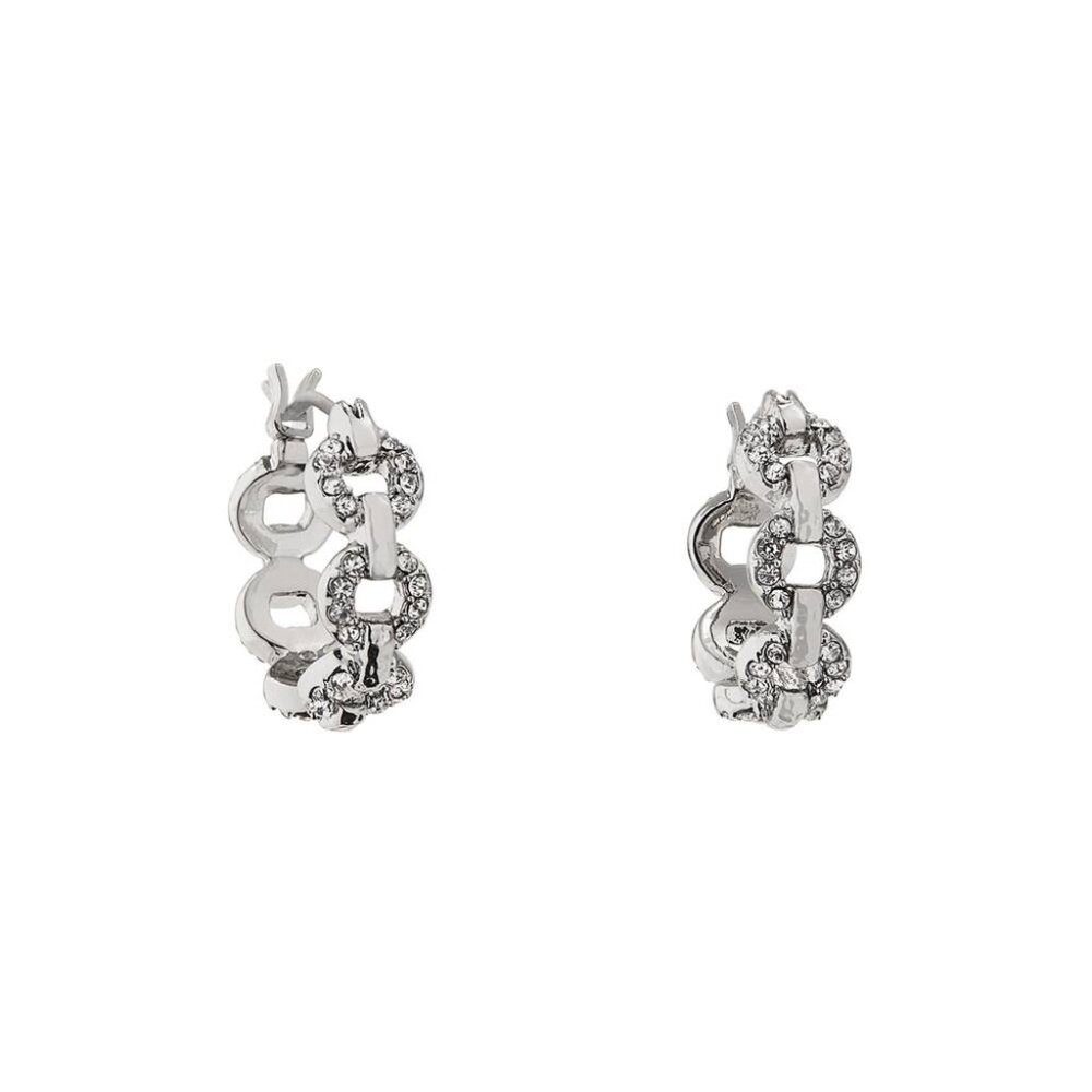 NEW Chloe + Isabel Pavé Links Hoop Earrings